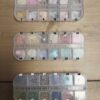 Kleuren achtergrond herinnerings sieraden