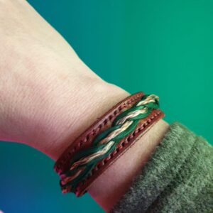 Armband leer luxe plus